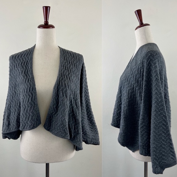 Modern Yellow Oversized Pockets Rabbit Hair Knit Cardigans Winter
